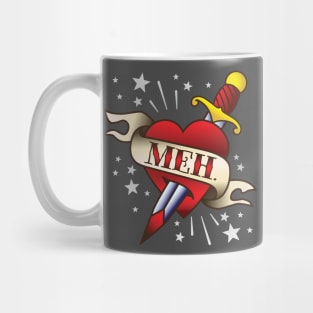 Meh Tattoo Mug